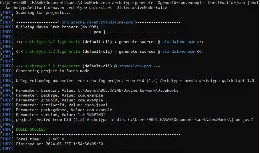 read and write json files