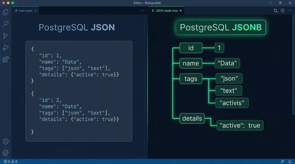 json vs jsonb