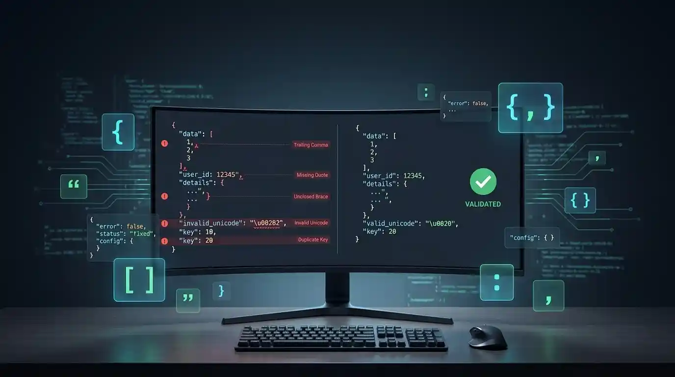 10 Common JSON Errors and Solutions Debugging Guide