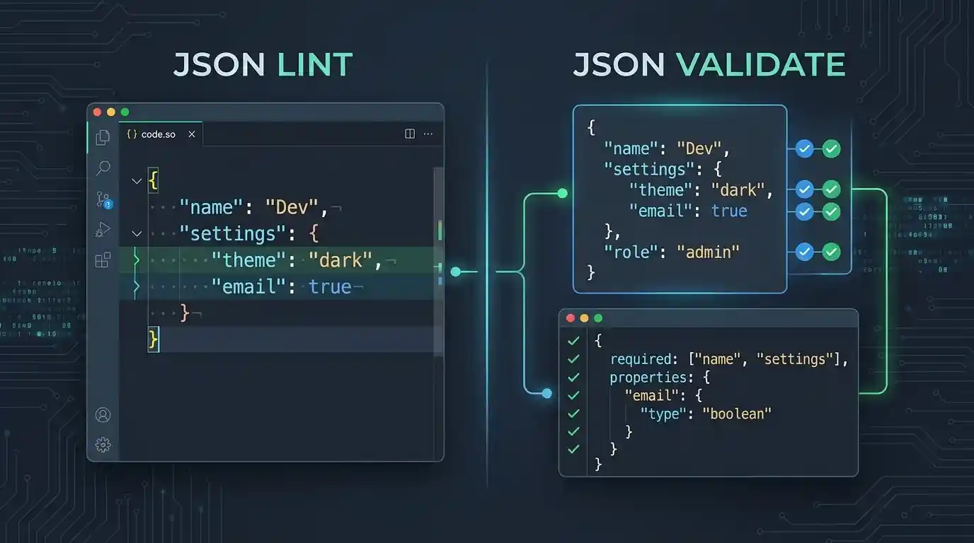 JSON Lint vs JSON Validate